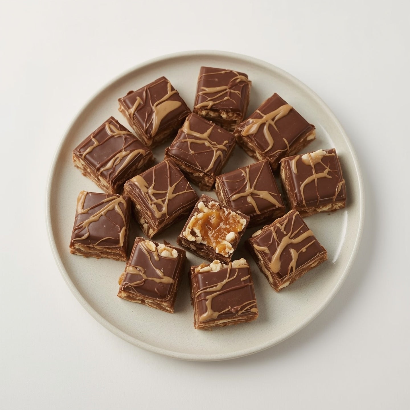 Viorestan Caramel Chocolate Crisp Squares