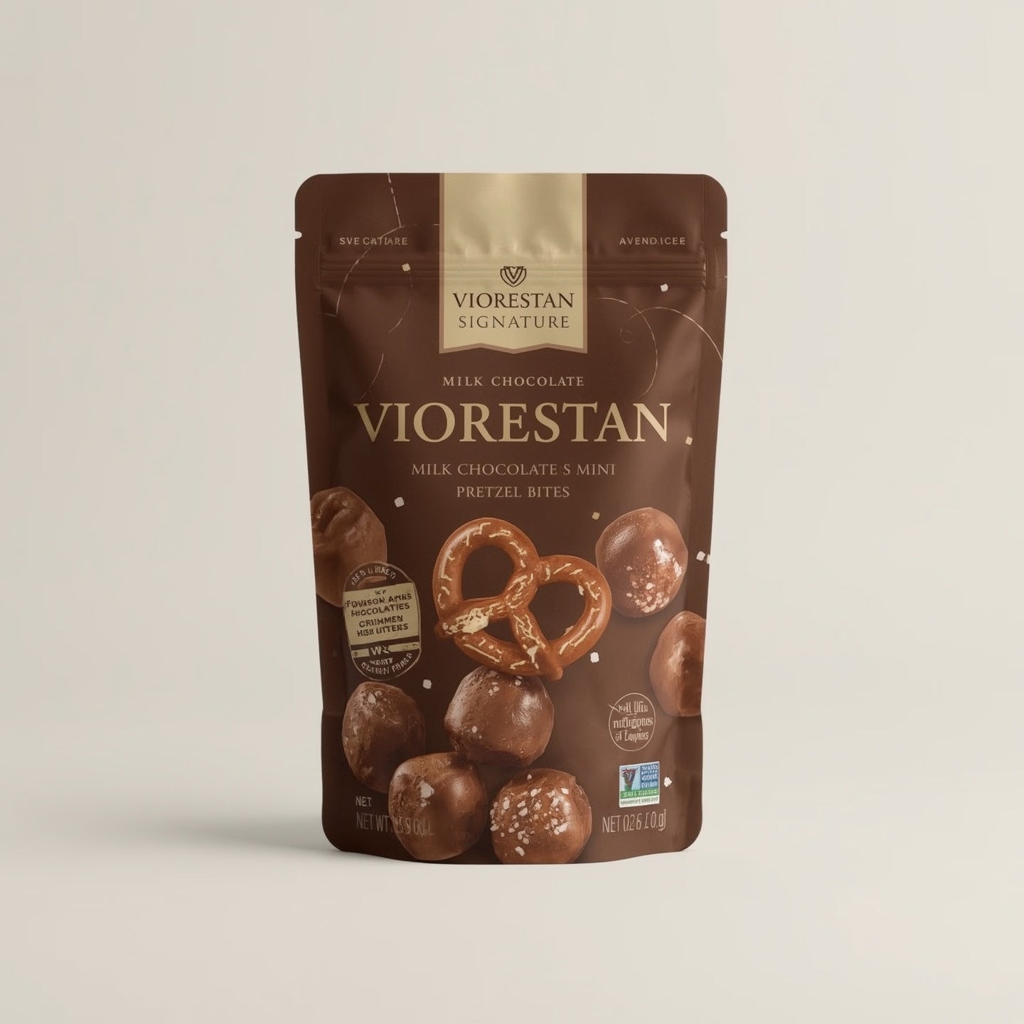 Viorestan Signature Milk Chocolate Pretzel Bites