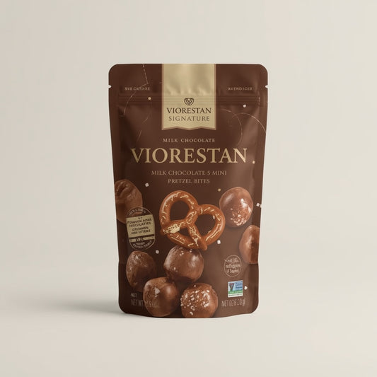 Viorestan Signature Milk Chocolate Pretzel Bites