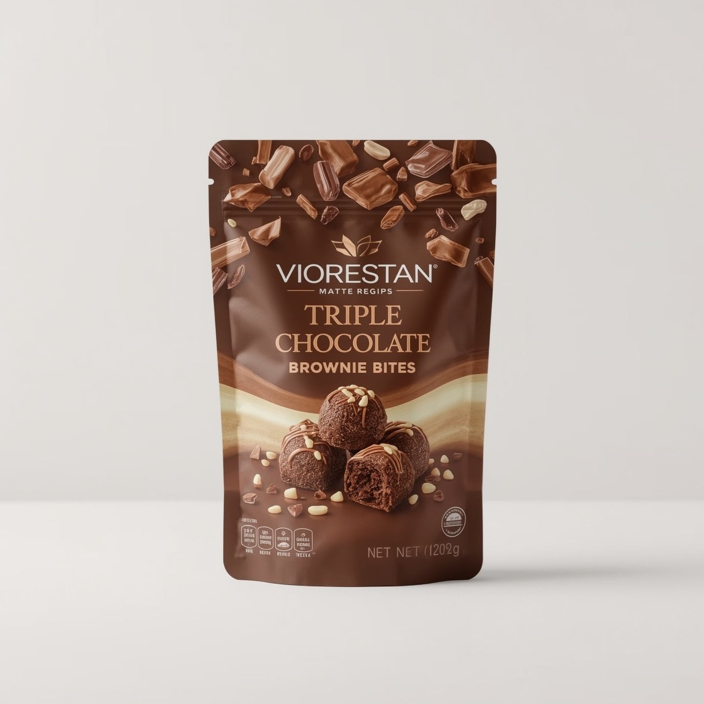 Viorestan Triple Chocolate Brownie Bites