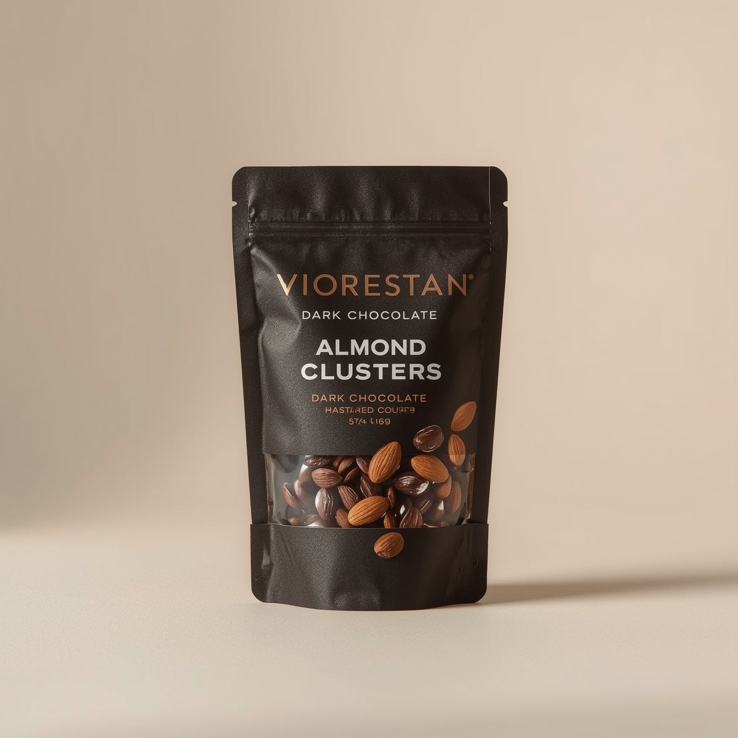 Viorestan Dark Chocolate Almond Clusters