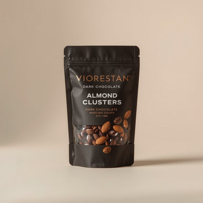 Viorestan Dark Chocolate Almond Clusters